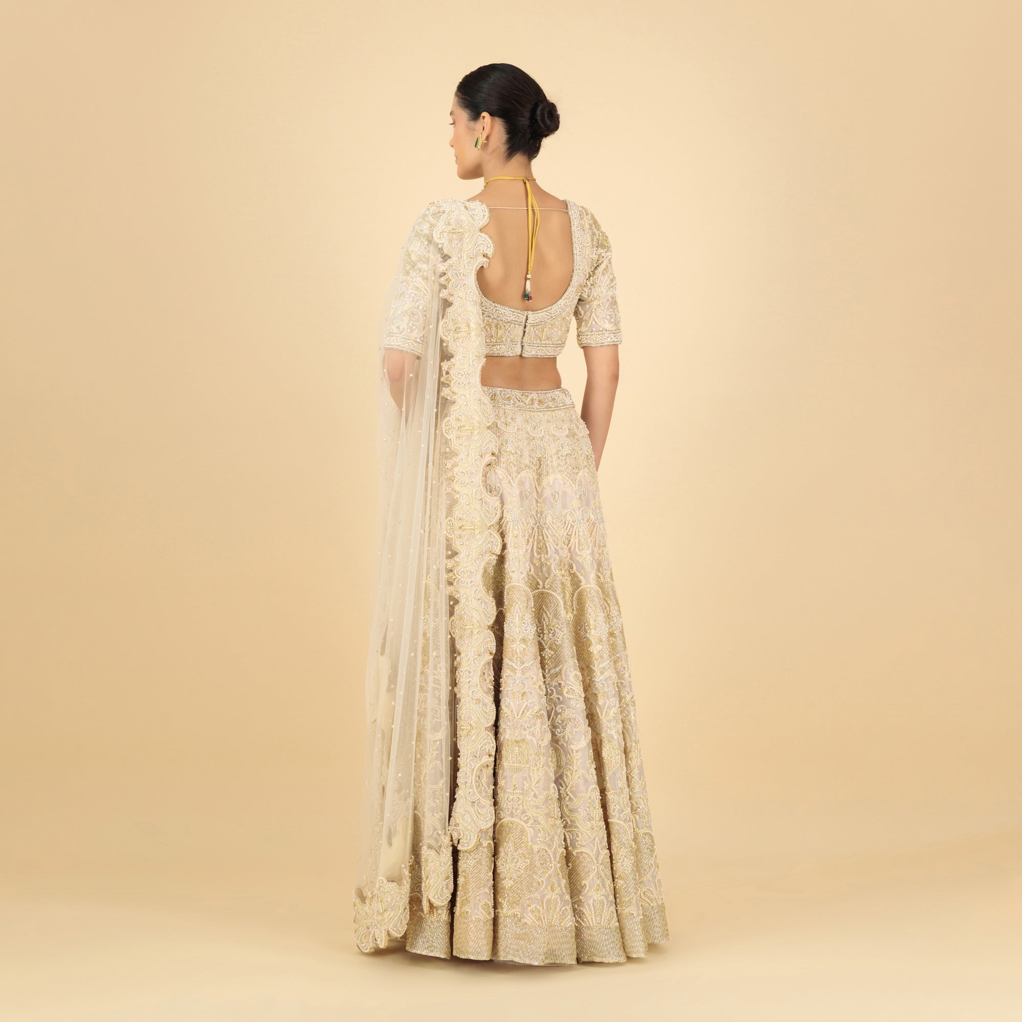 Ivory Lehenga