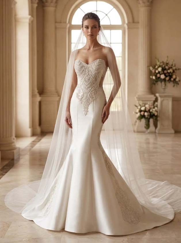 Kamile Haute Couture Luxury Bridal